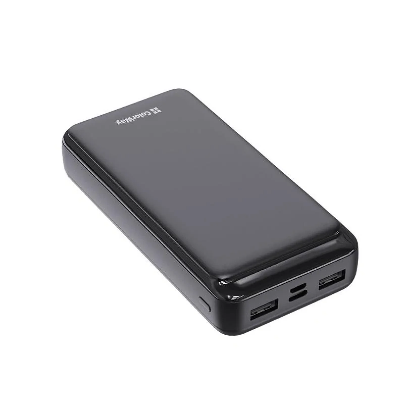 Зовнішній акумулятор ColorWay Slim 20000mAh Black (CW-PB200LPD2BK) UA