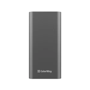 Зовнішній акумулятор ColorWay 20000mAh Gray (CW-PB200LPH3GR-PDD) UA