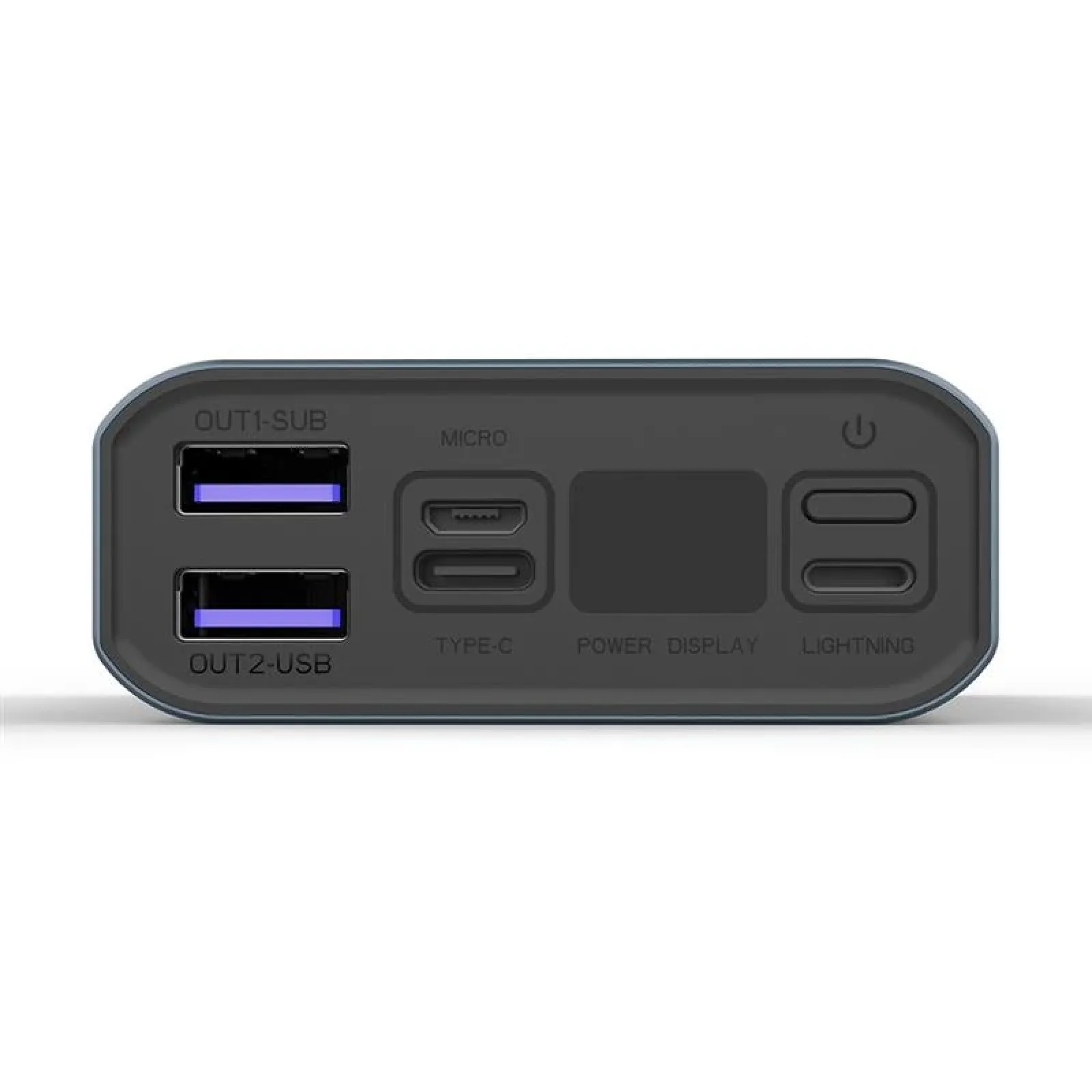 Внешний аккумулятор ColorWay 20000mAh Gray (CW-PB200LPH3GR-PDD) UA