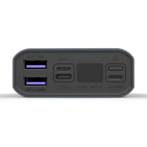 Зовнішній акумулятор ColorWay 20000mAh Gray (CW-PB200LPH3GR-PDD) UA