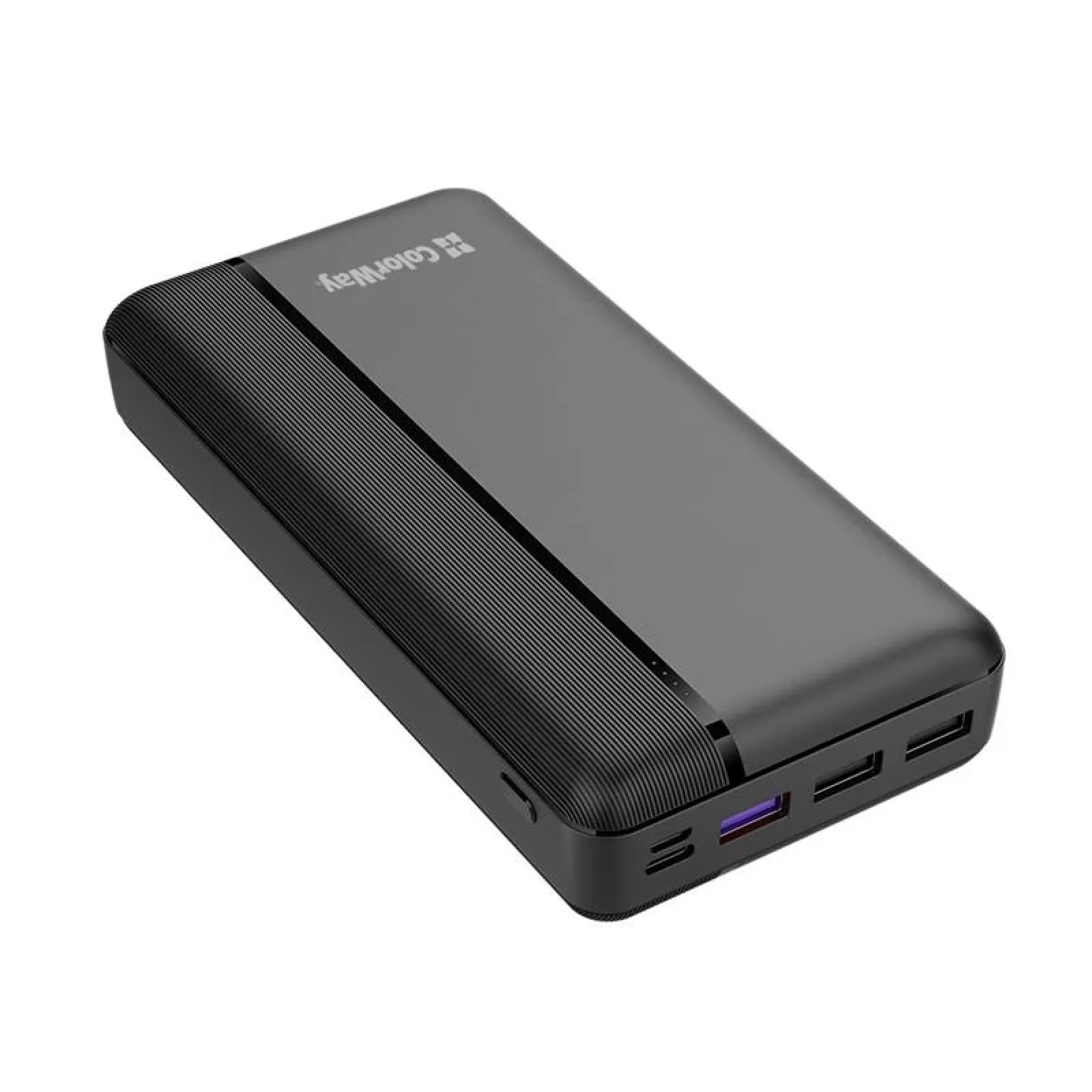 Зовнішній акумулятор ColorWay 30000mAh Black (CW-PB300LPA3BK-PD) UA
