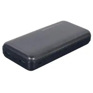 Зовнішній акумулятор Gembird 20000mAh Black (PB20-02) UA