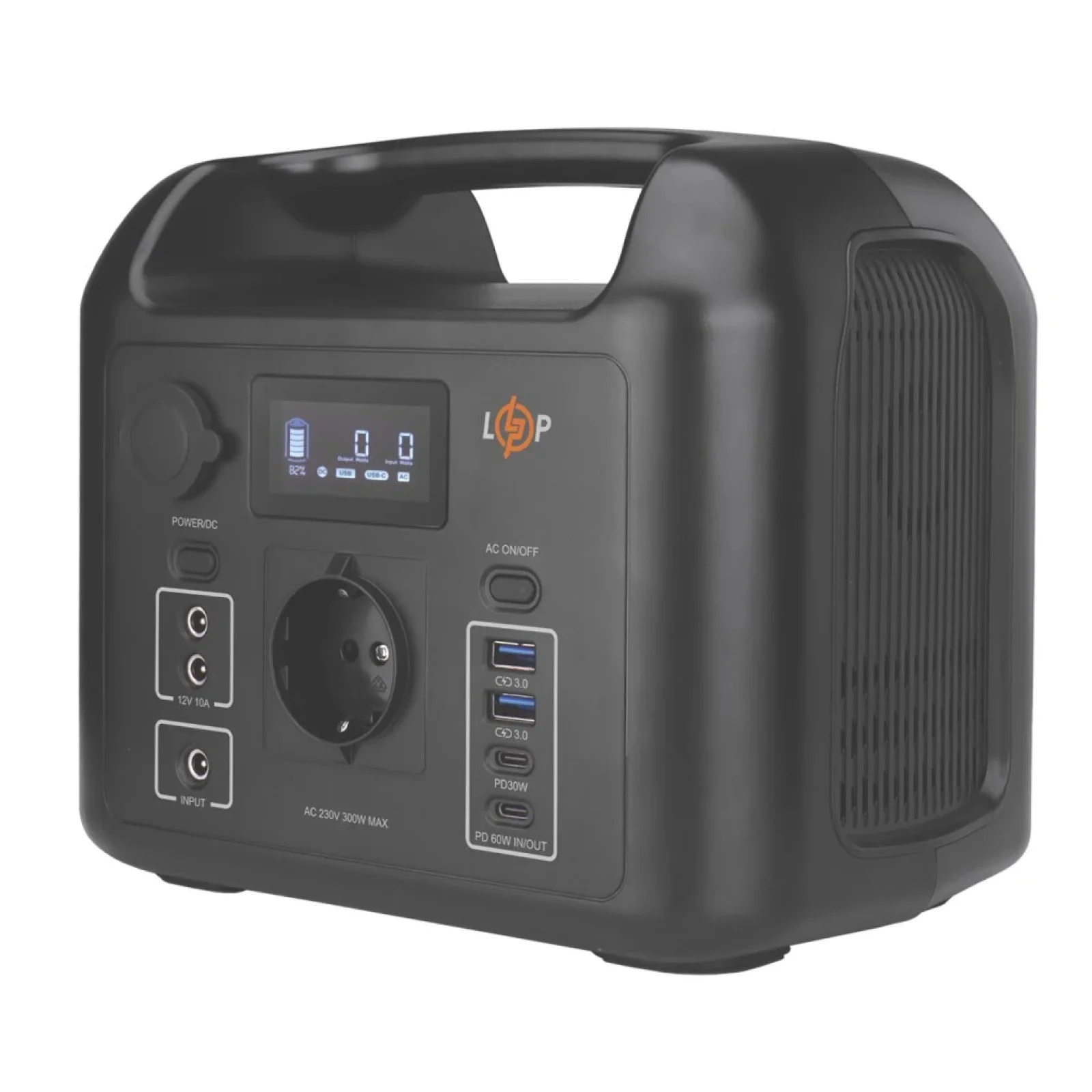 Зарядна станція LogicPower Charger 300 (300W, 320Wh), LP20052 UA