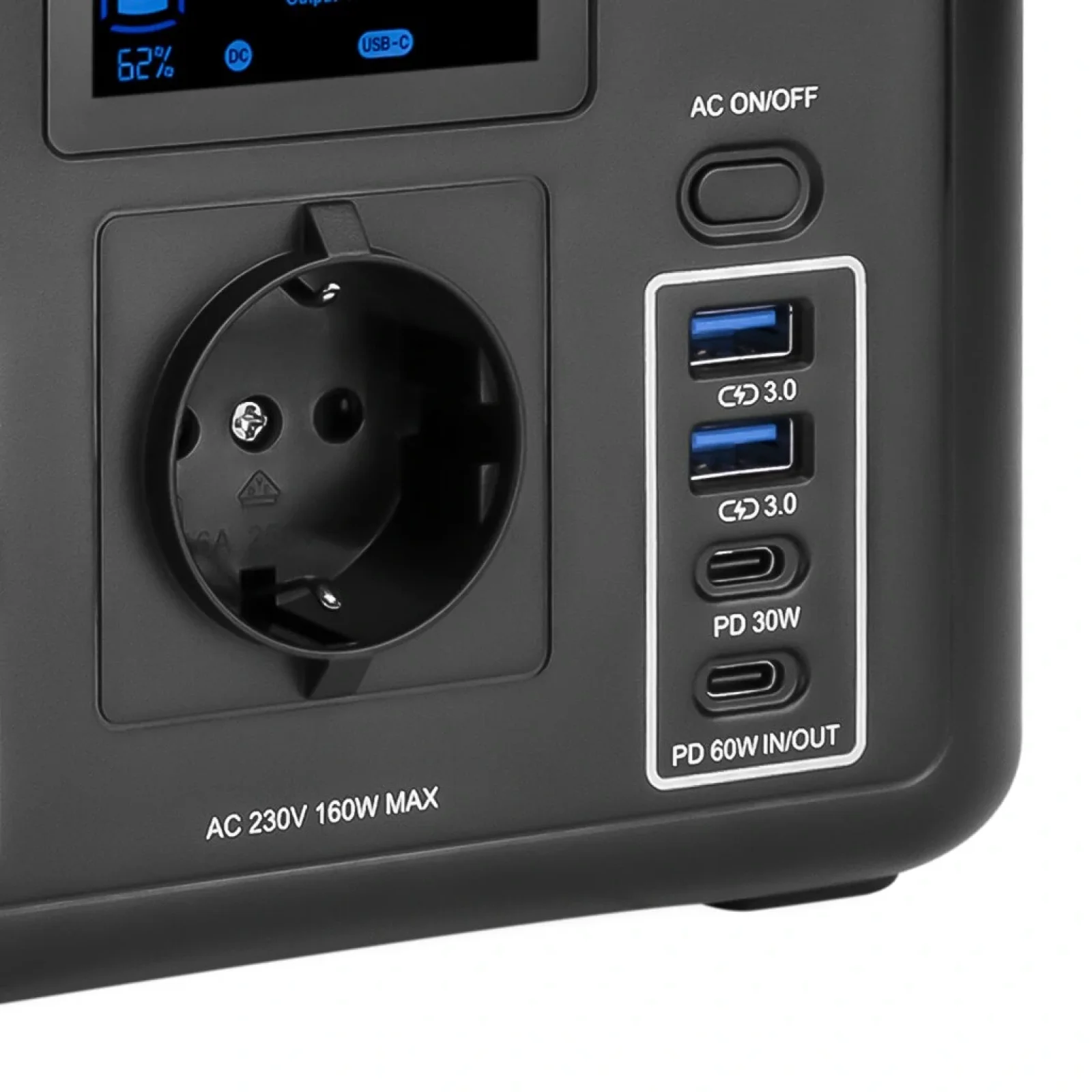 Зарядная станция LogicPower Charger 160 (160W, 204Wh), lp20051 UA