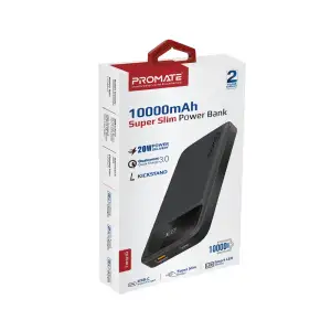 Зовнішній акумулятор Promate Torq-10 Black 10000mAh, torq-10.black UA