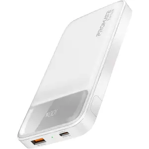 Внешний аккумулятор Promate Torq-10 White 10000mAh, torq-10.white UA
