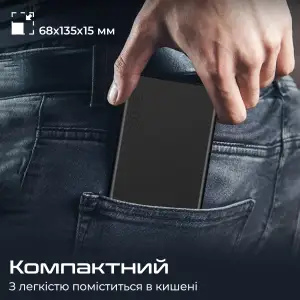 Внешний аккумулятор Promate Bolt-10Pro Black 10000mAh, bolt-10pro.black UA