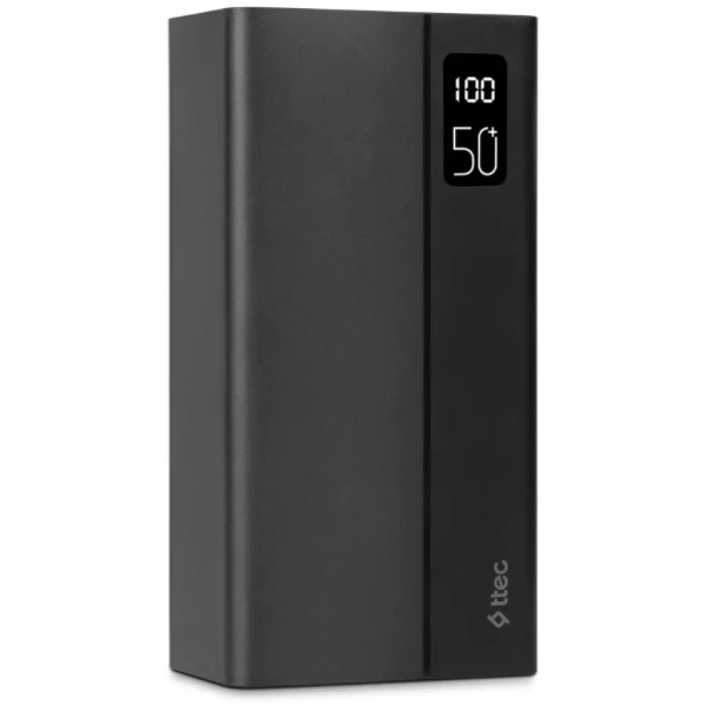 Зовнішній акумулятор Ttec 50000mAh ReCharger Mega LCD Black (2BB197S) UA