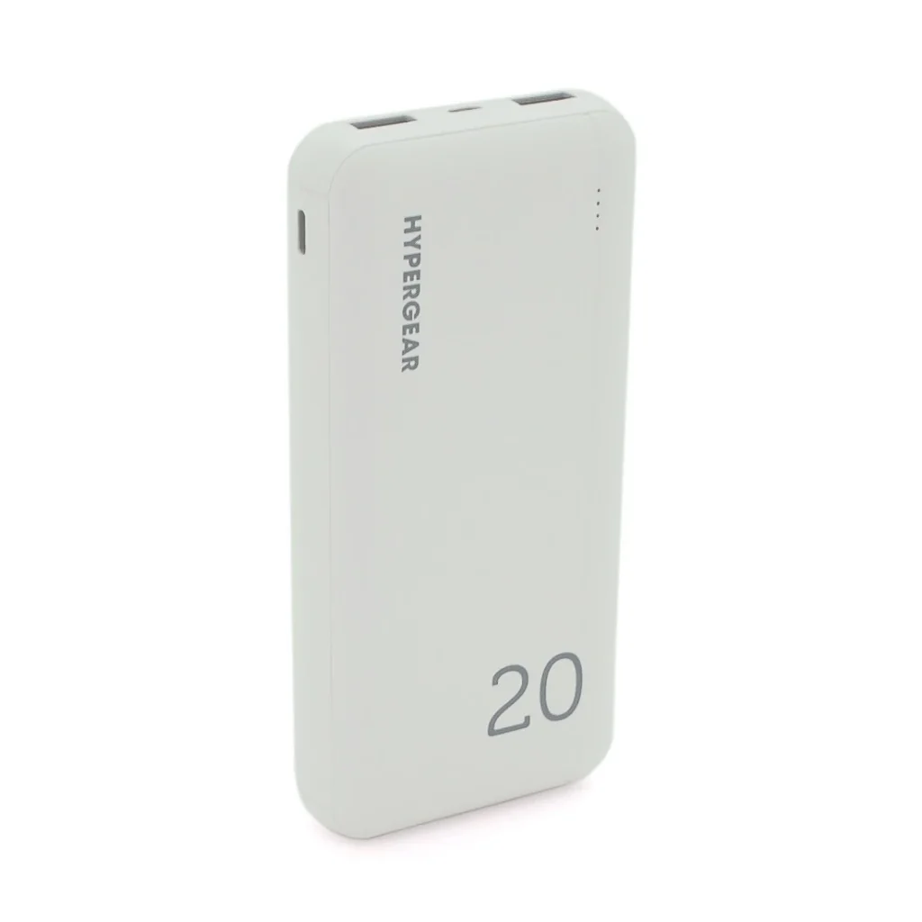 Зовнішній акумулятор Hypergear 20000mAh Fast Charge White (Hypergear-15460/29509) UA