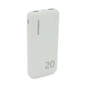 Зовнішній акумулятор Hypergear 20000mAh Fast Charge White (Hypergear-15460/29509) UA