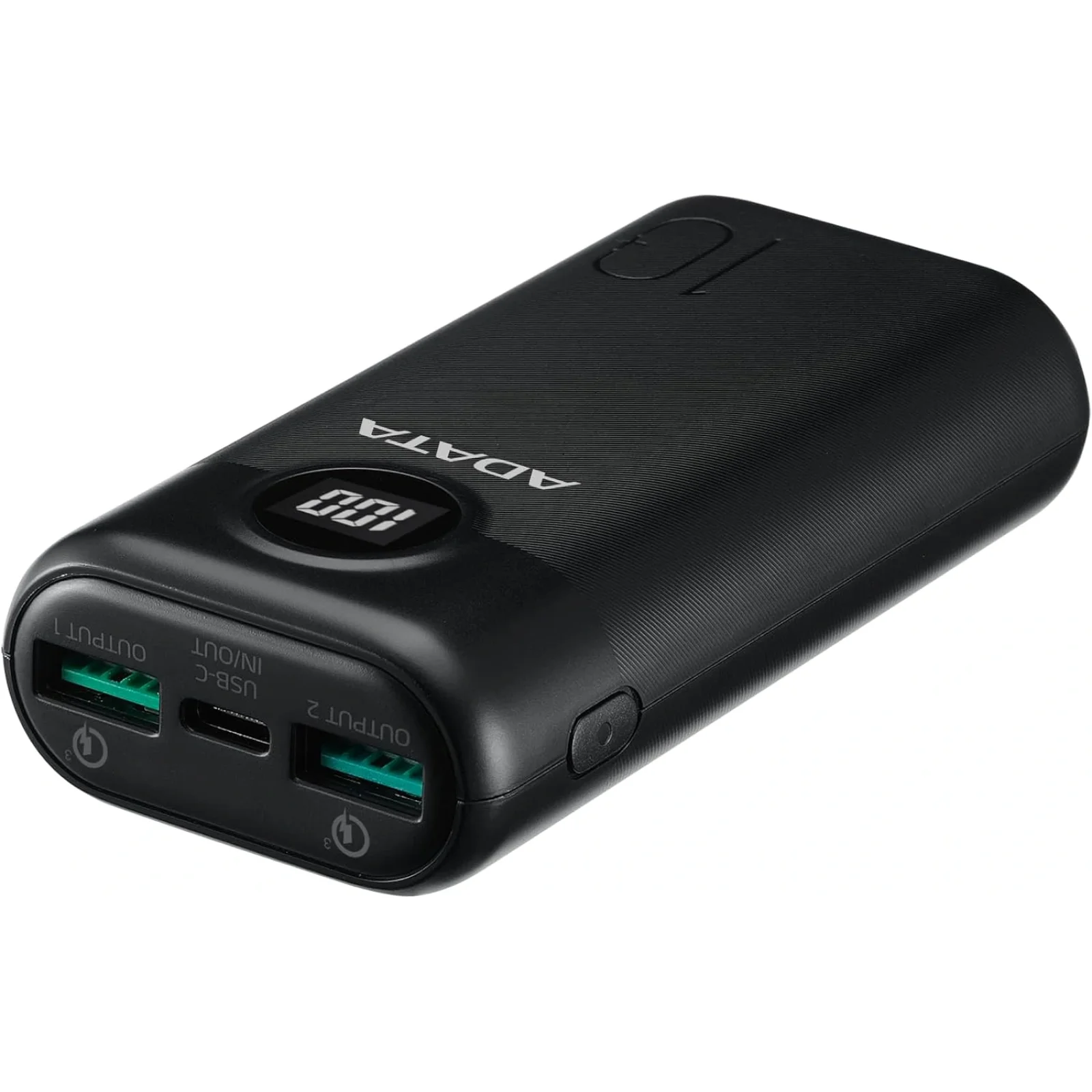 Зовнішній акумулятор A-DATA P10000QCD 10000mAh Black (AP10000QCD-DGT-CBK) UA