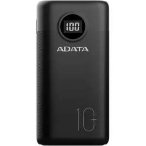 Зовнішній акумулятор A-DATA P10000QCD 10000mAh Black (AP10000QCD-DGT-CBK) UA