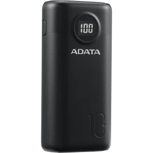 Зовнішній акумулятор A-DATA P10000QCD 10000mAh Black (AP10000QCD-DGT-CBK) UA