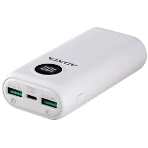 Зовнішній акумулятор A-DATA P10000QCD 10000mAh White (AP10000QCD-DGT-CWH) UA