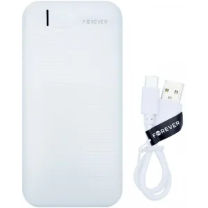 Внешний аккумулятор Forever TB-100M 10000mAh White (1283126565106) UA