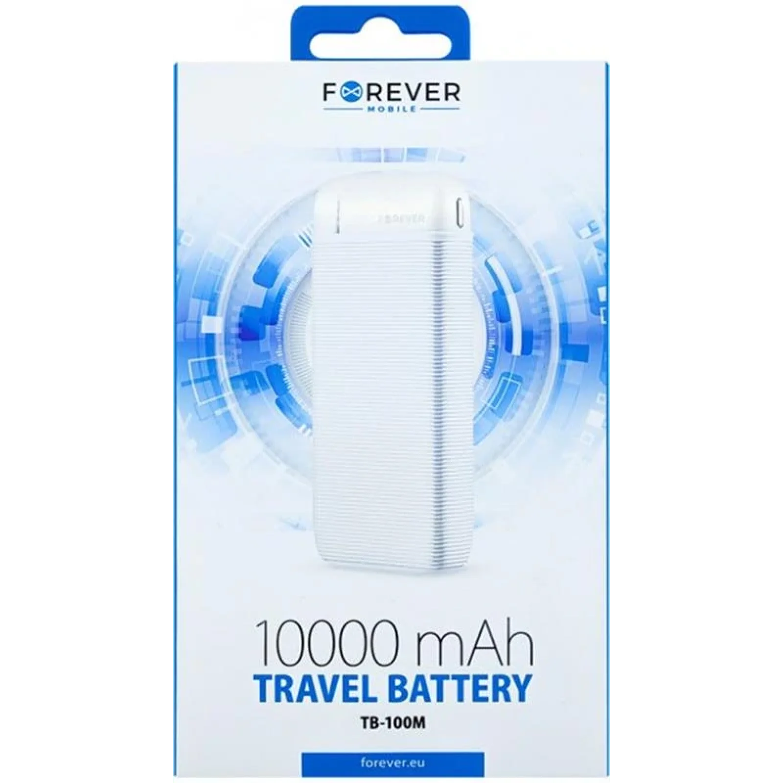 Внешний аккумулятор Forever TB-100M 10000mAh White (1283126565106) UA