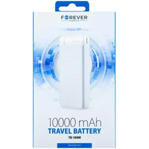 Внешний аккумулятор Forever TB-100M 10000mAh White (1283126565106) UA