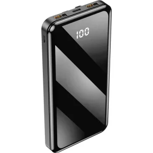 Зовнішній акумулятор Forever TB-411 ALLin1 USB-C + Lightning + microUSB 10000mAh Black (1283126565083) UA