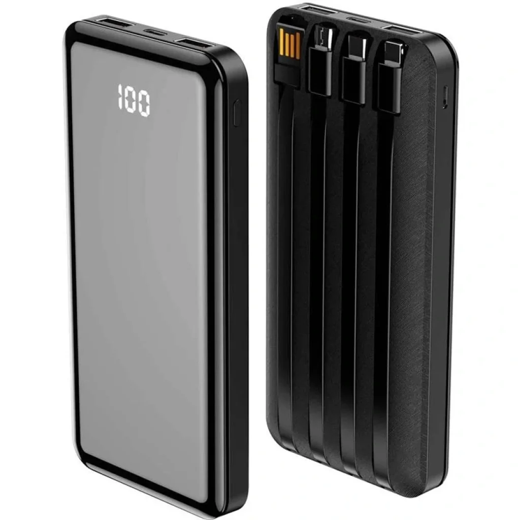 Внешний аккумулятор Forever TB-411 ALLin1 USB-C + Lightning + microUSB 10000mAh Black (1283126565083) UA