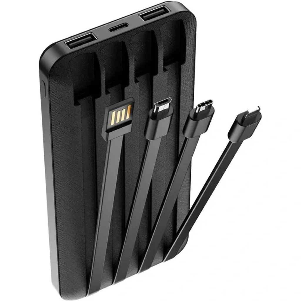 Внешний аккумулятор Forever TB-411 ALLin1 USB-C + Lightning + microUSB 10000mAh Black (1283126565083) UA