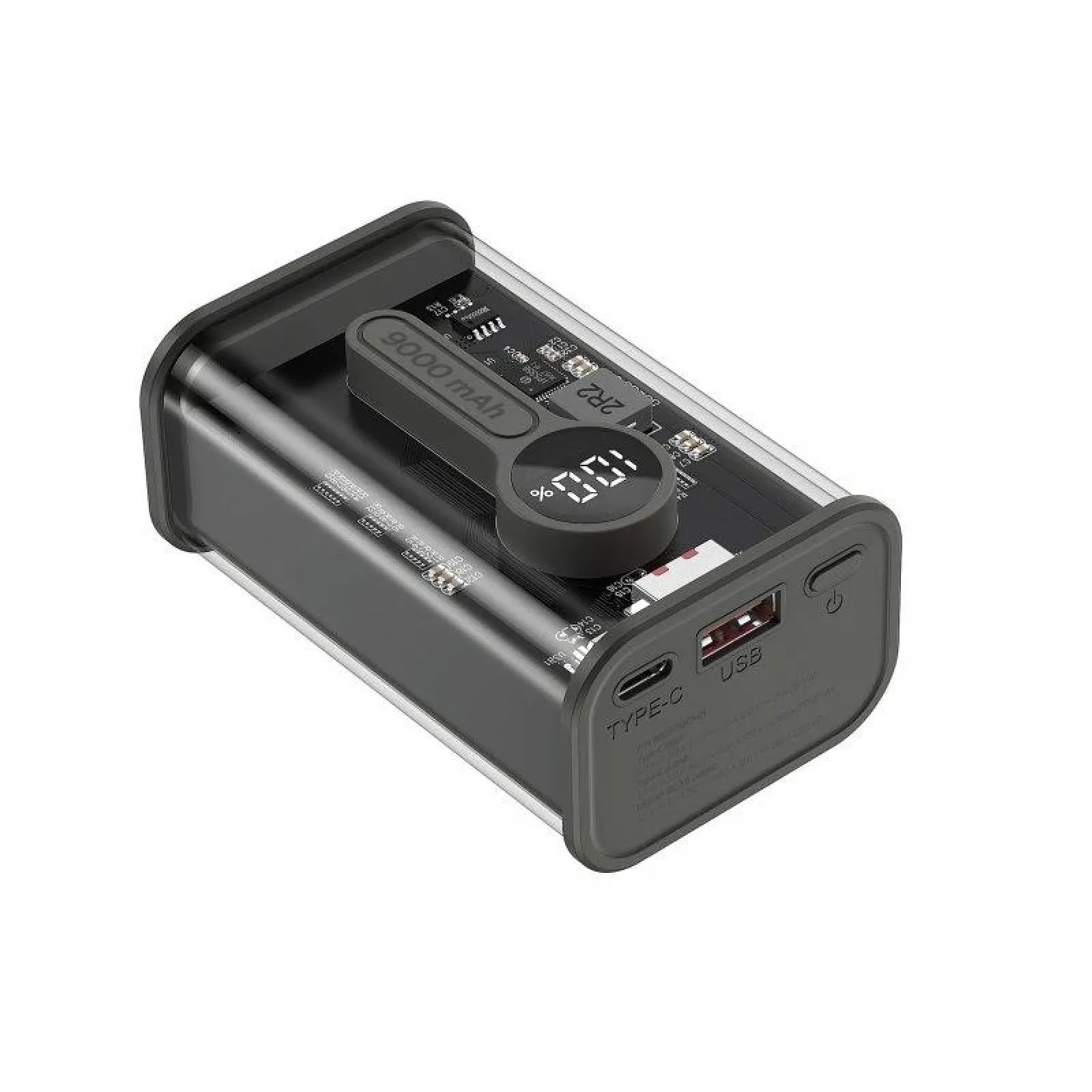 Внешний аккумулятор Gembird 9000mAh Black (PB09-TQC3-01) UA