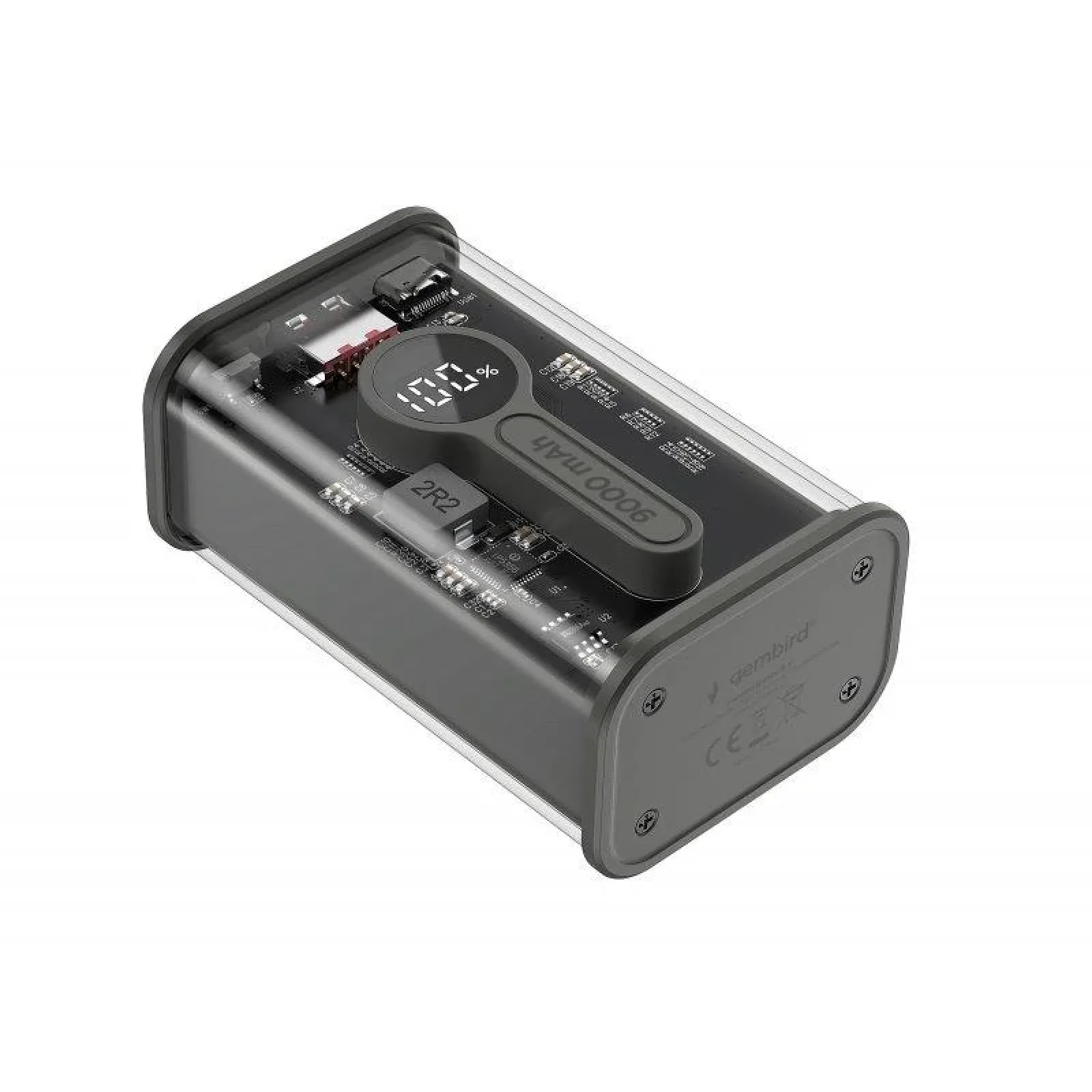 Внешний аккумулятор Gembird 9000mAh Black (PB09-TQC3-01) UA