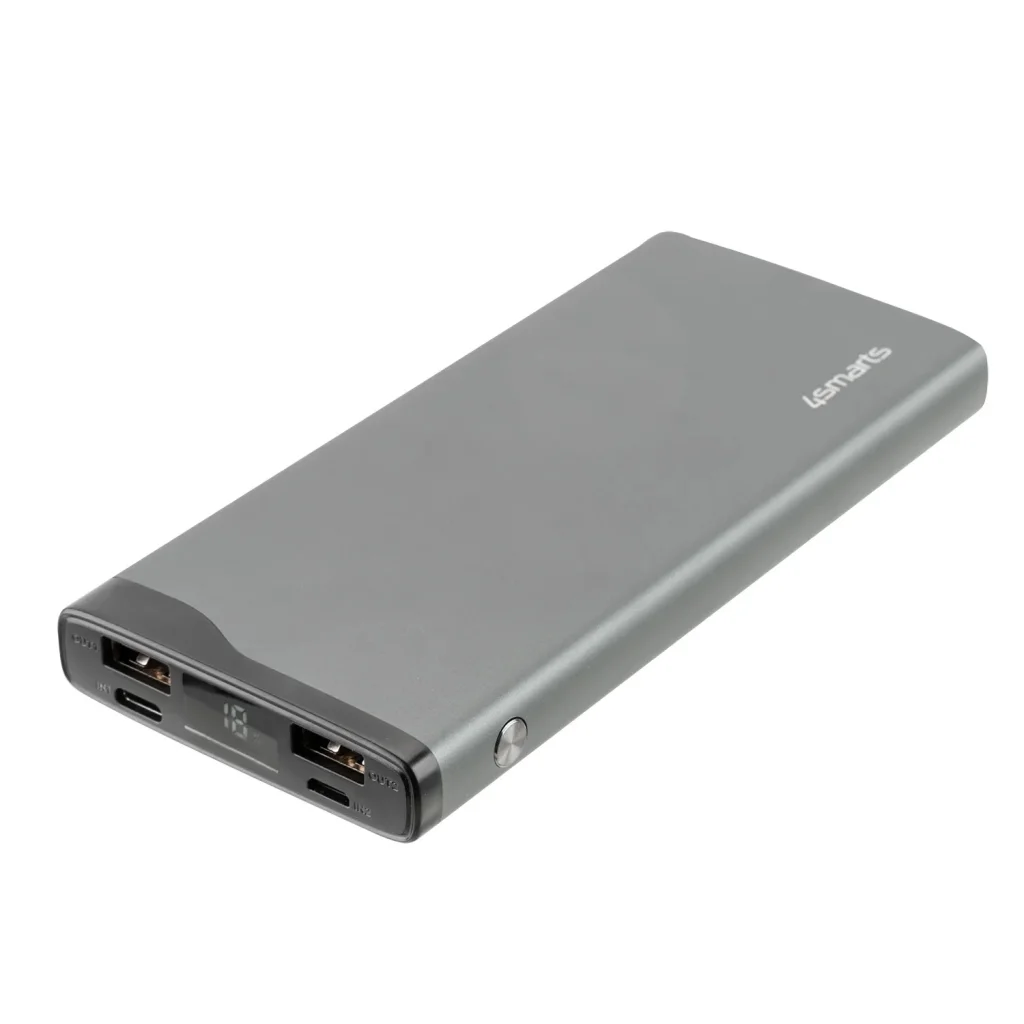 Внешний аккумулятор 4smarts VoltHub Pro 10000mAh 22.5W with Quick Charge, PD gunmetal Select Edition UA