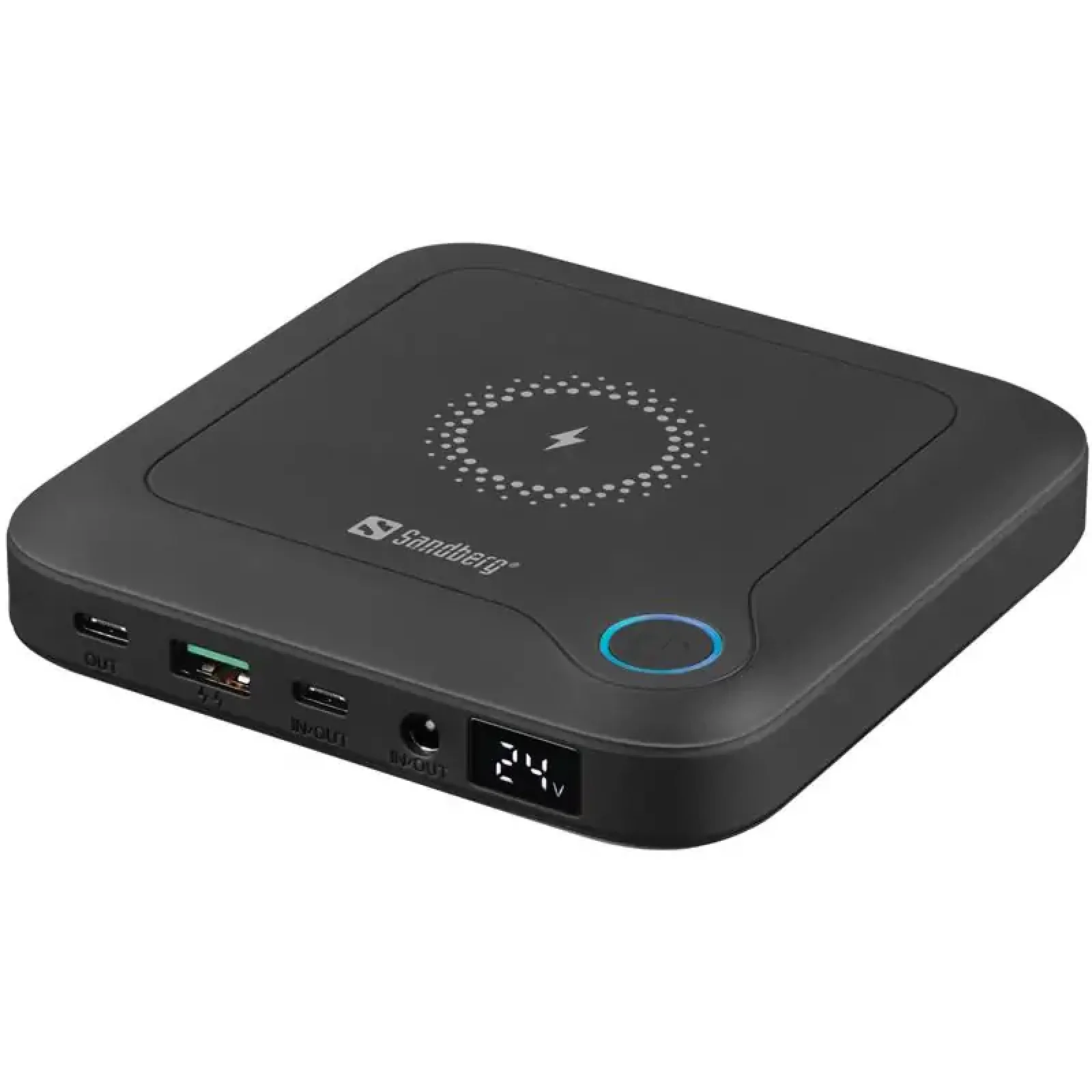 Зовнішній акумулятор Sandberg All-in1 Laptop Powerbank 24000mAh Black (420-57) UA