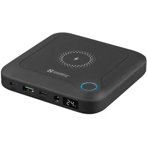 Зовнішній акумулятор Sandberg All-in1 Laptop Powerbank 24000mAh Black (420-57) UA