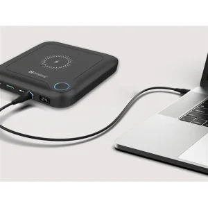 Зовнішній акумулятор Sandberg All-in1 Laptop Powerbank 24000mAh Black (420-57) UA