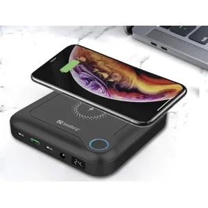 Зовнішній акумулятор Sandberg All-in1 Laptop Powerbank 24000mAh Black (420-57) UA