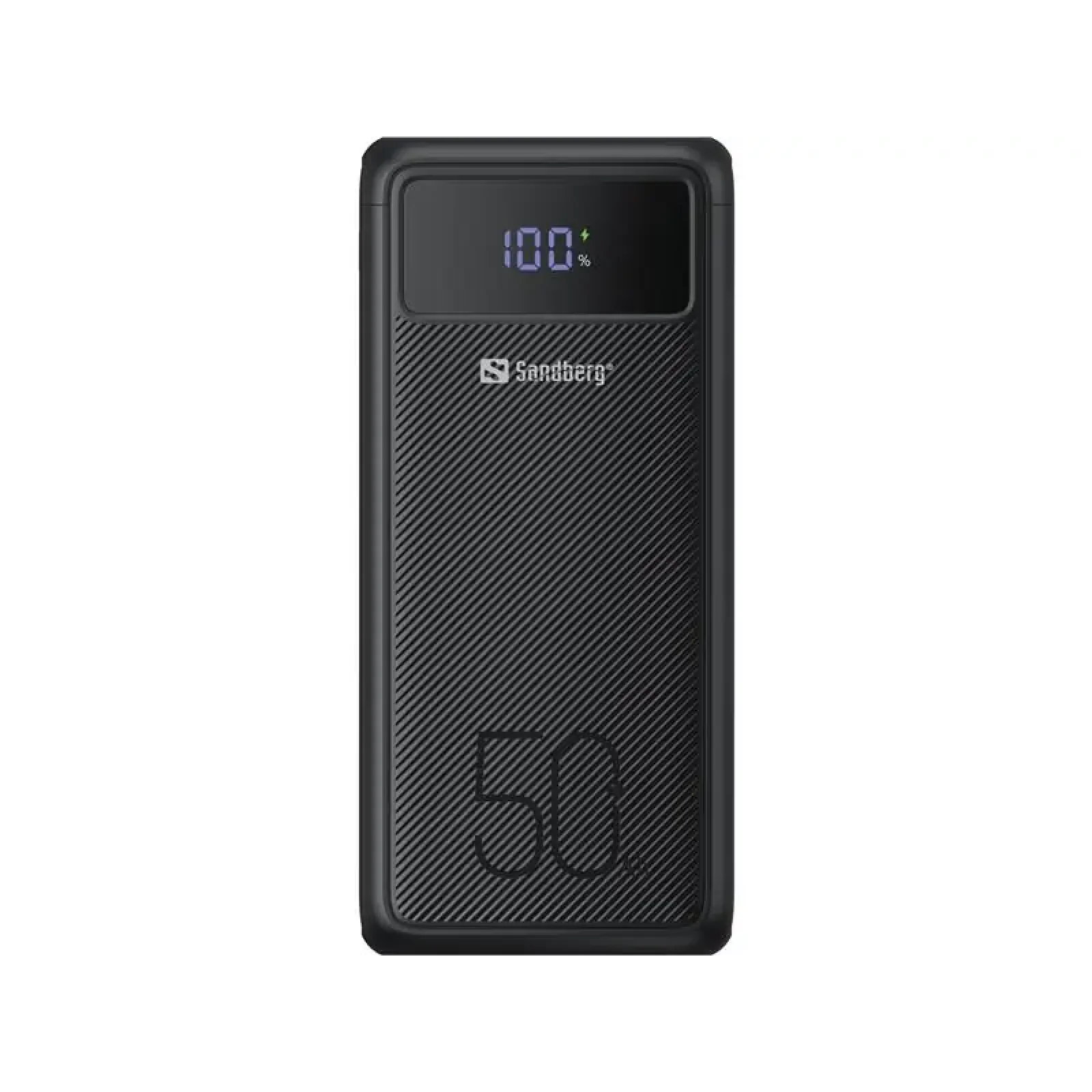 Зовнішній акумулятор Sandberg Powerbank 50000mAh, USB-C PD 130W, Black (420-75) UA
