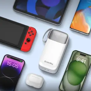 Зовнішній акумулятор ColorWay 30000mAh White (CW-PB300LPA4WT-PDD) UA