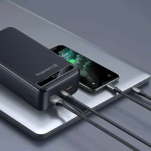 Зовнішній акумулятор ColorWay Powerful 40000mAh Black (CW-PB400LPA4BK-PDD) UA