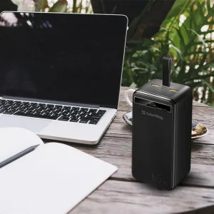 Зовнішній акумулятор ColorWay Powerful 40000mAh Black (CW-PB400LPA4BK-PDD) UA