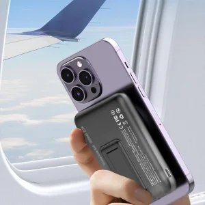 Зовнішній акумулятор ColorWay 15W MagSafe 10000mAh Black (CW-PB100LPA3BK-WPDD) UA