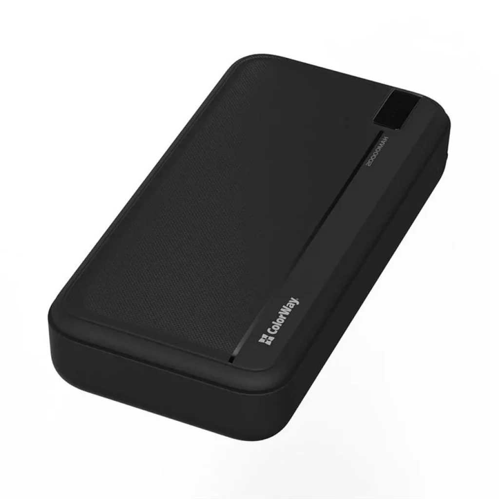 Зовнішній акумулятор ColorWay High-power 20000mAh Black (CW-PB200LPA4BK-PD) UA