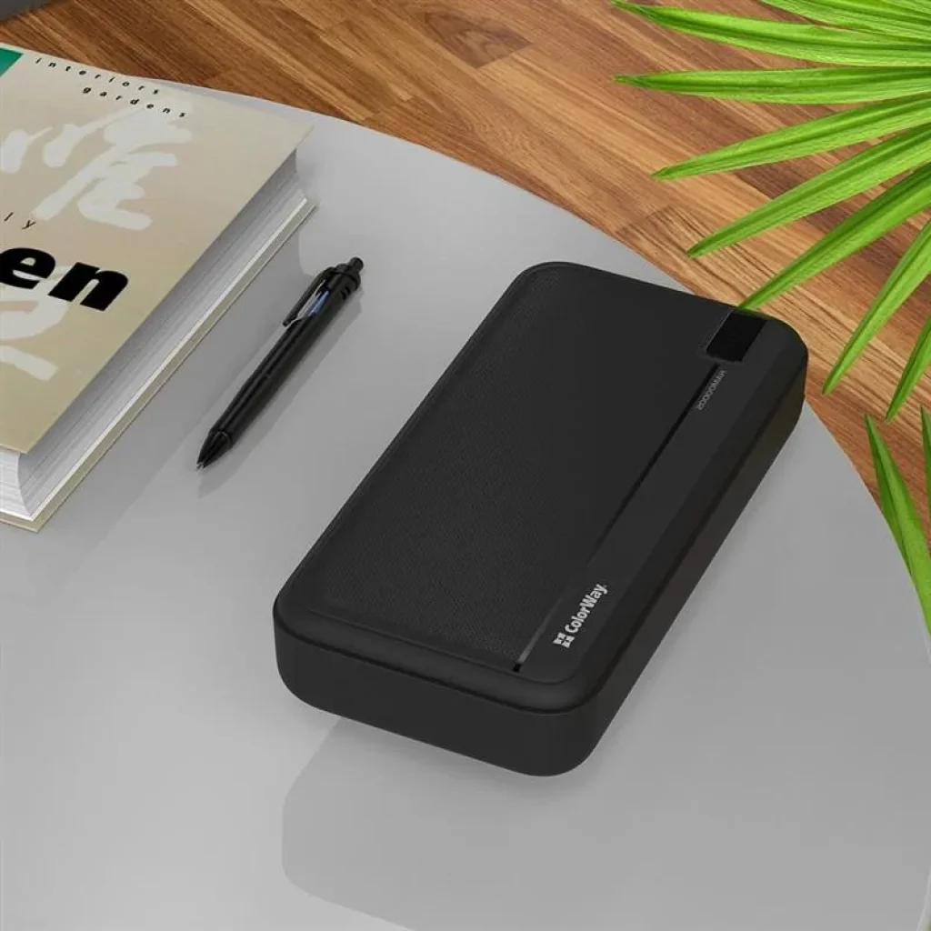 Зовнішній акумулятор ColorWay High-power 20000mAh Black (CW-PB200LPA4BK-PD) UA