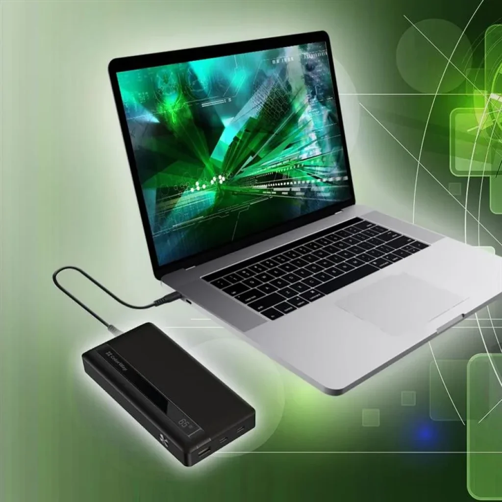 Зовнішній акумулятор ColorWay Powerful 20000mAh Black (CW-PB200LPA3BK-PDD) UA