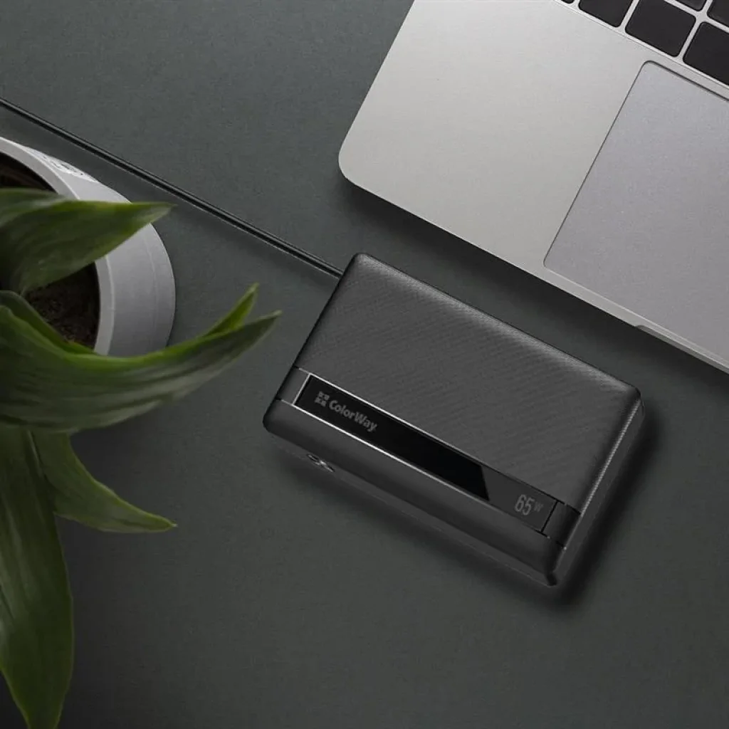 Зовнішній акумулятор ColorWay Powerful 20000mAh Black (CW-PB200LPA3BK-PDD) UA