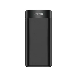 Внешний аккумулятор Sandberg Powerbank 20000mAh PD 65W Black (420-62) UA