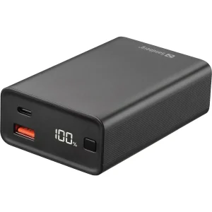 Зовнішній акумулятор Sandberg Travel Powerbank 20000mAh PD 65W Black (420-95) UA