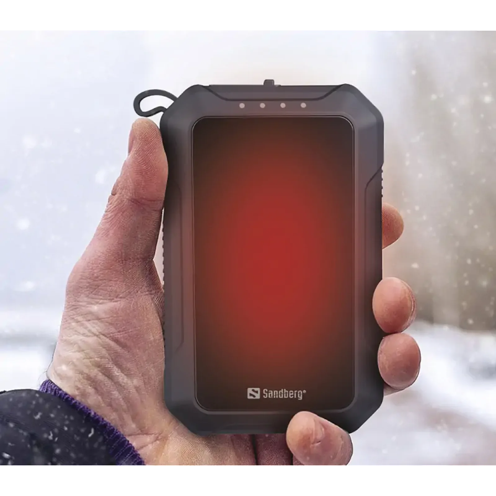 Зовнішній акумулятор Sandberg Hand Warmer Powerbank 10000mAh Black (420-65) UA