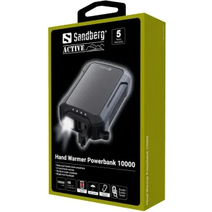 Внешний аккумулятор Sandberg Hand Warmer Powerbank 10000mAh Black (420-65) UA