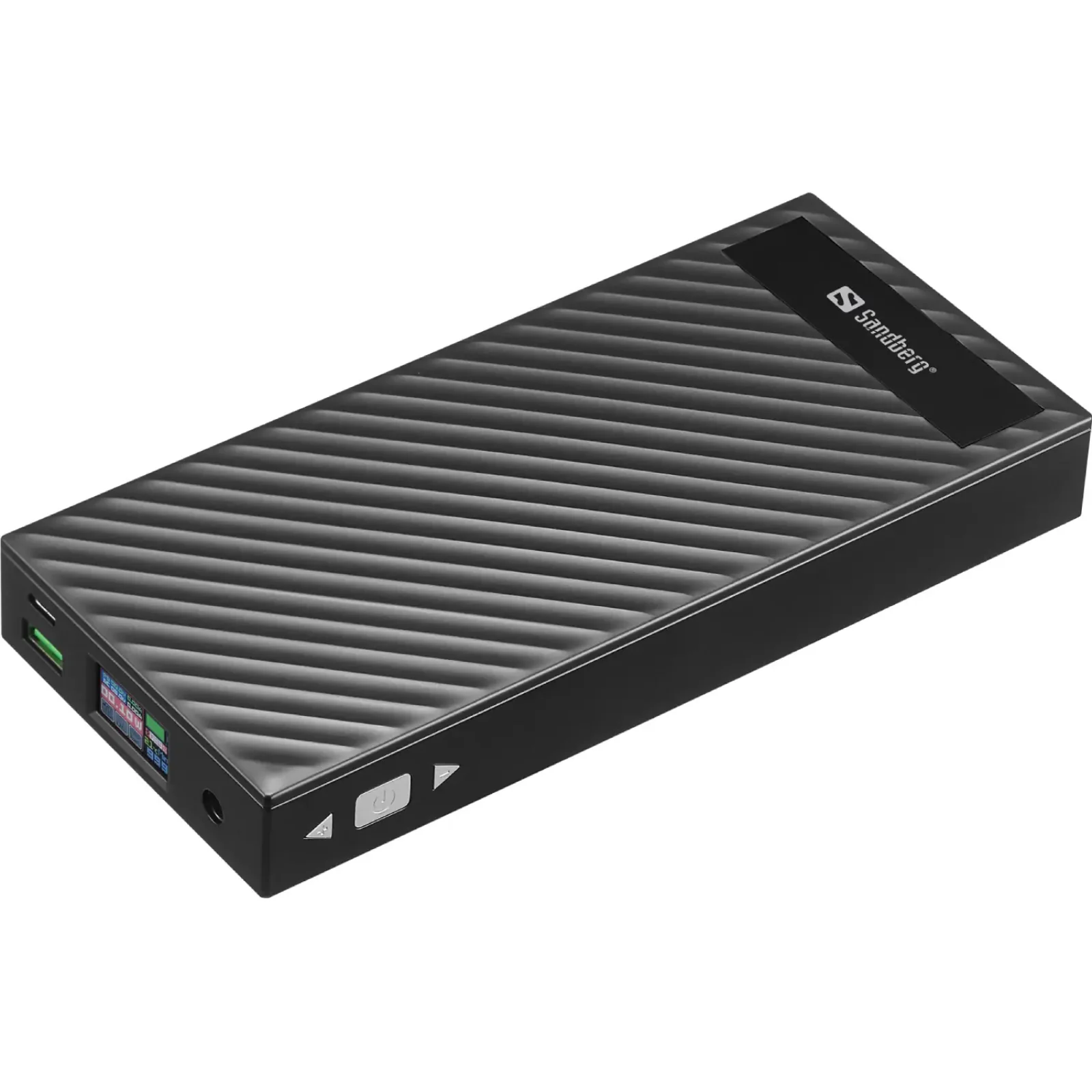 Внешний аккумулятор Sandberg AlwaysOn Powerbank 30000mAh DC+PD 120W Black (420-88) UA