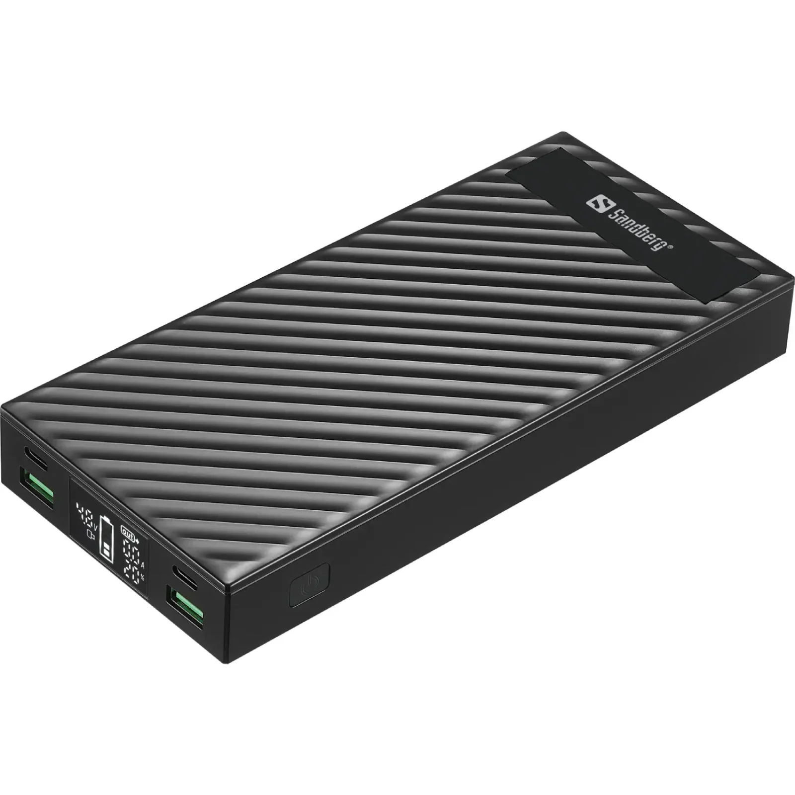 Внешний аккумулятор Sandberg Powerbank 30000mAh PD 100W Black (420-87) UA