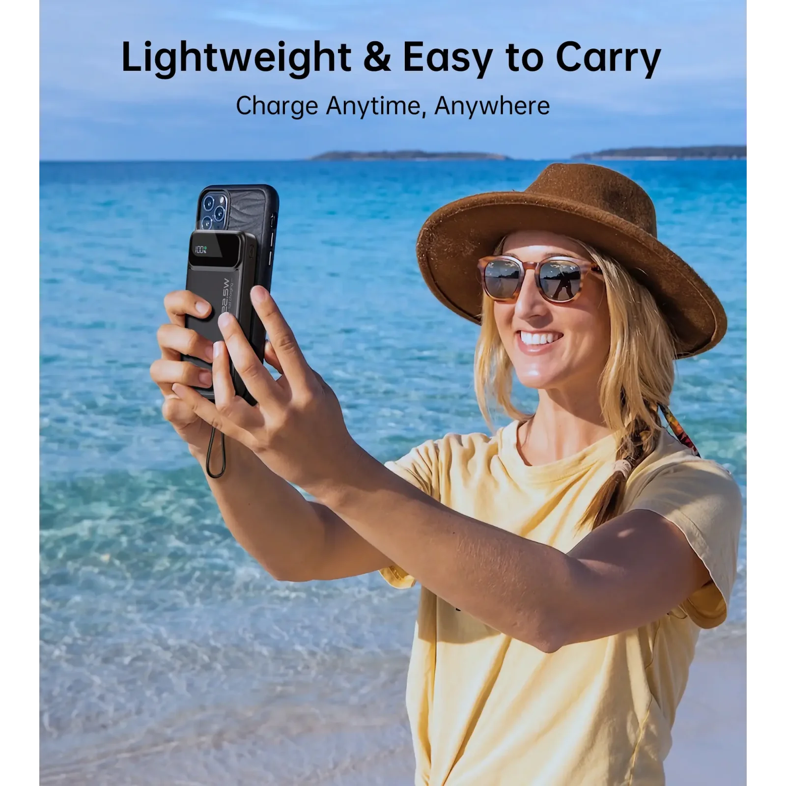 Зовнішній акумулятор Choetech B729 20000mAh Black (B729-BK) UA