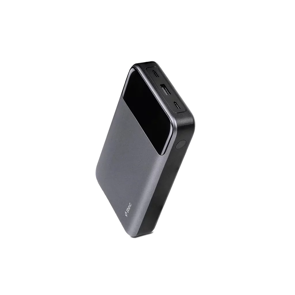 Зовнішній акумулятор Ttec 20000mAh ReCharger Pro LCD PD 130W Space Gray (2BB218UG) UA