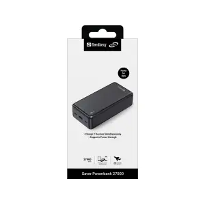 Зовнішній акумулятор Sandberg Saver Powerbank 27000 mAh (320-43) UA