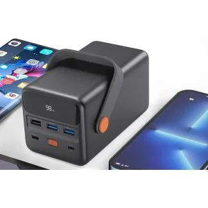 Зовнішній акумулятор Choetech B664 50000mAh Black (B664-CCBE) UA